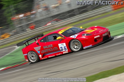 2007-06-24 Monza 232 FIA GT3 European Championship - Ferrari 430